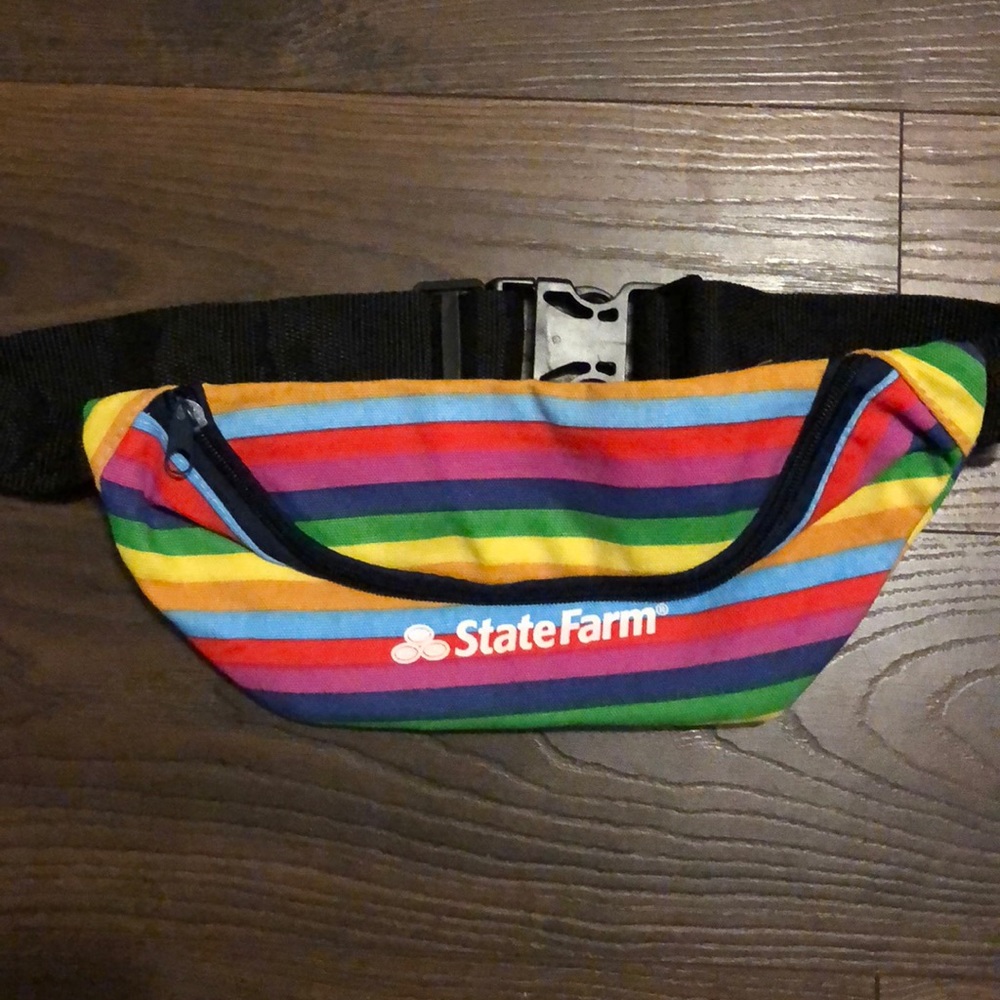 Rainbow State Farm fanny pack